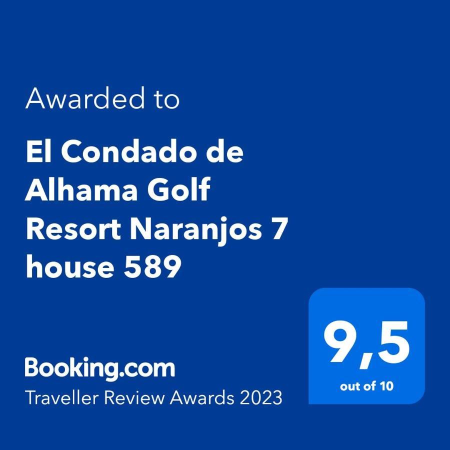 El Condado De Alhama Golf Resort Naranjos 7 House 589 Alhama de Murcia Ngoại thất bức ảnh